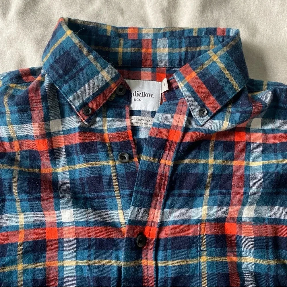Goodfellow & Co Flannel Button Up - Picture 3 of 3